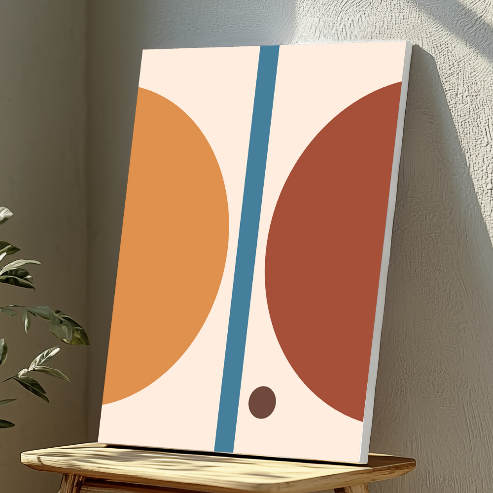 Mounted Wall Art Decor Vinyl Print - Vibrant, Elegant and Ready to Hang (A3-Size)