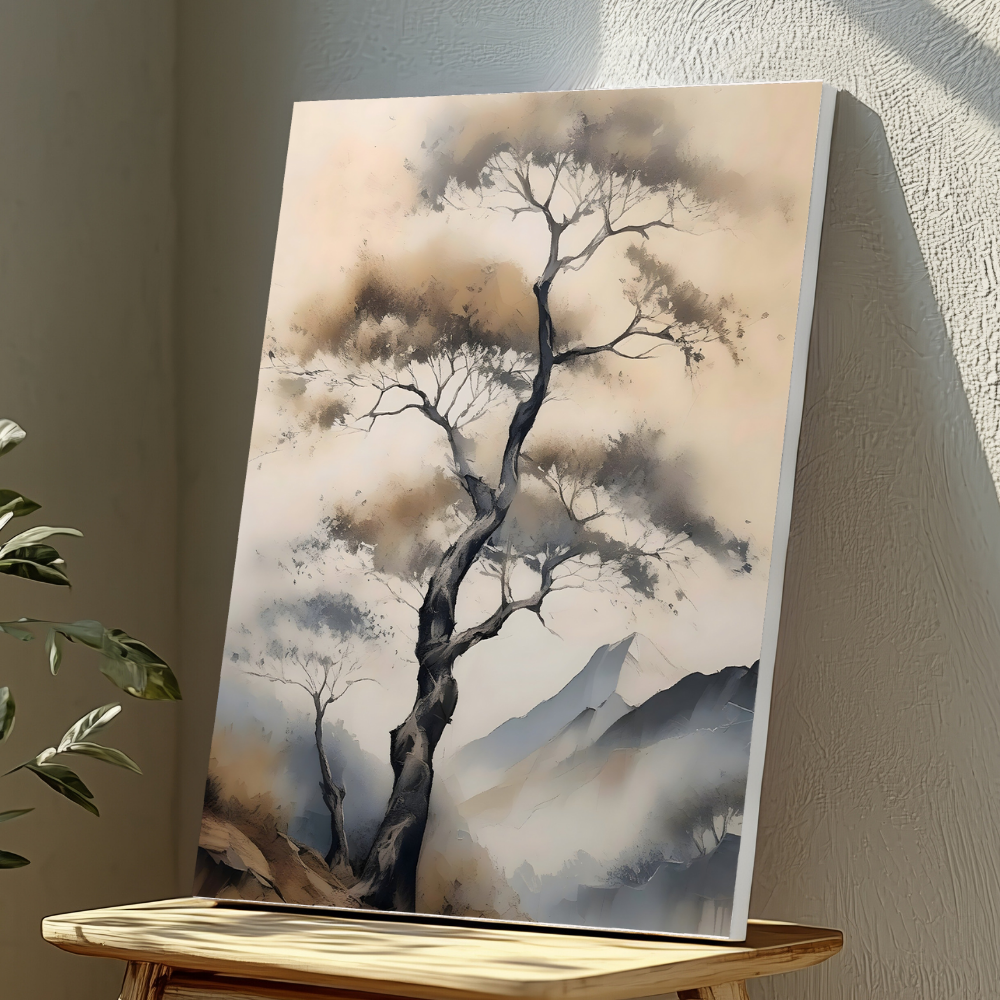 Mounted Wall Art Decor Vinyl Print - Vibrant, Elegant and Ready to Hang (A3-Size)