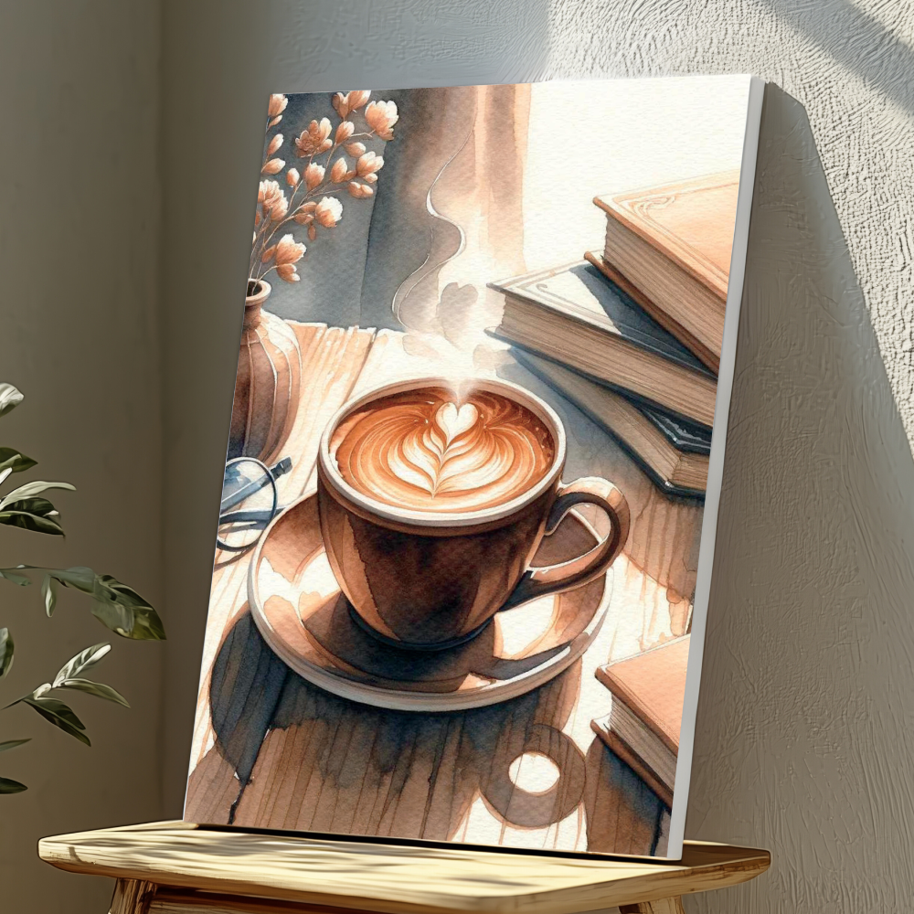 Mounted Wall Art Decor Vinyl Print - Vibrant, Elegant and Ready to Hang (A3-Size)