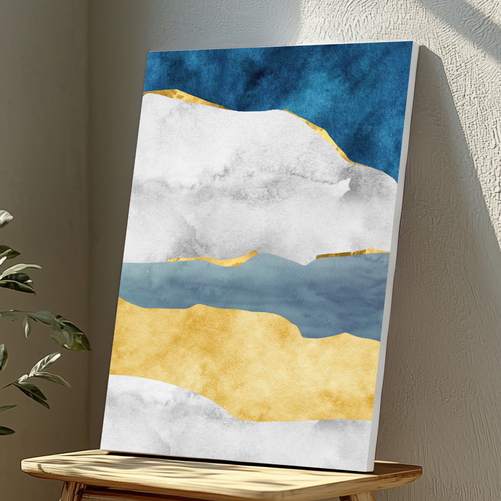 Mounted Wall Art Decor Vinyl Print - Vibrant, Elegant and Ready to Hang (A3-Size)