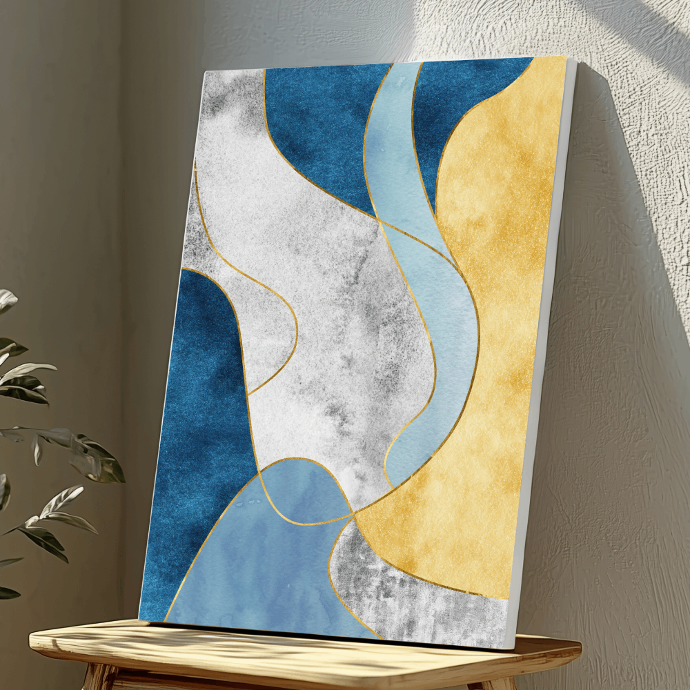 Mounted Wall Art Decor Vinyl Print - Vibrant, Elegant and Ready to Hang (A3-Size)
