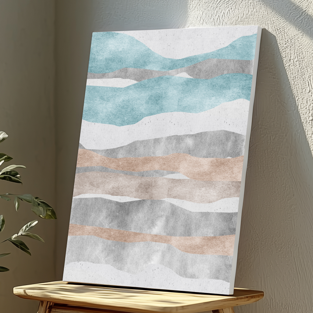 Mounted Wall Art Decor Vinyl Print - Vibrant, Elegant and Ready to Hang (A3-Size)