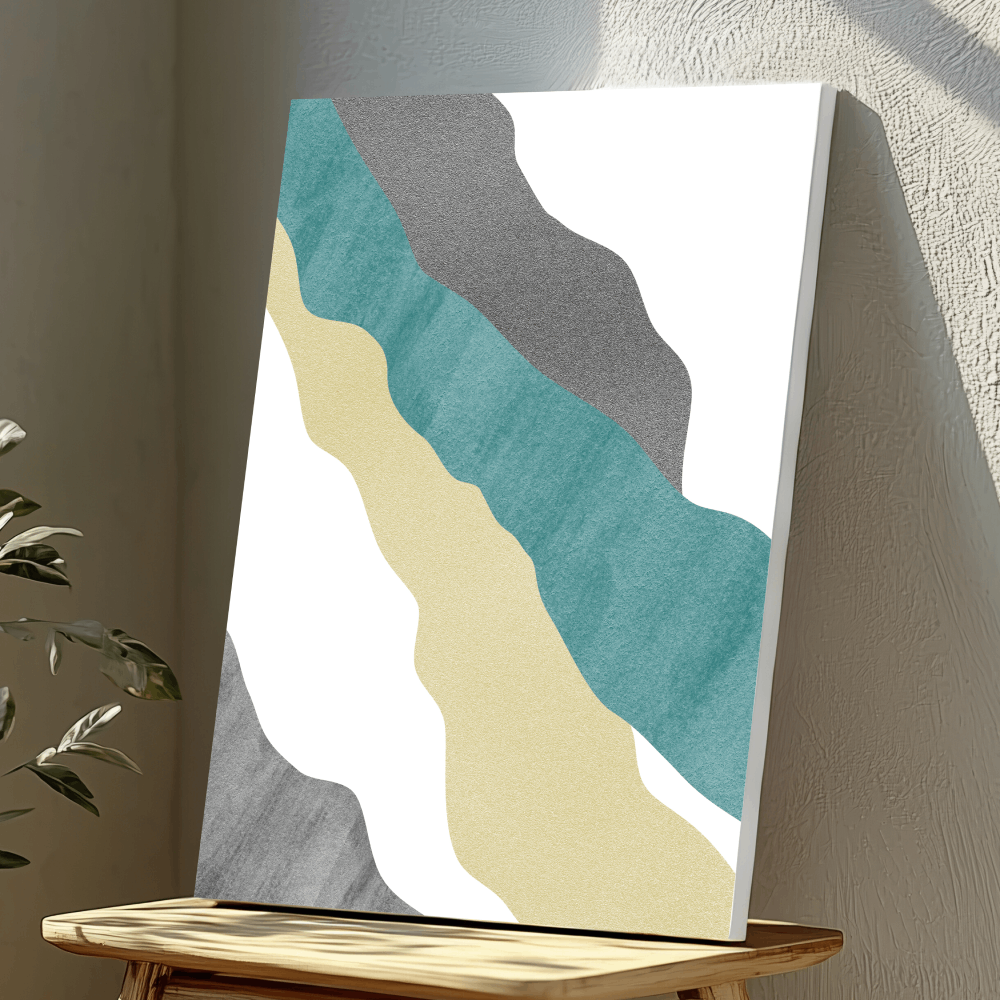 Mounted Wall Art Decor Vinyl Print - Vibrant, Elegant and Ready to Hang (A3-Size)