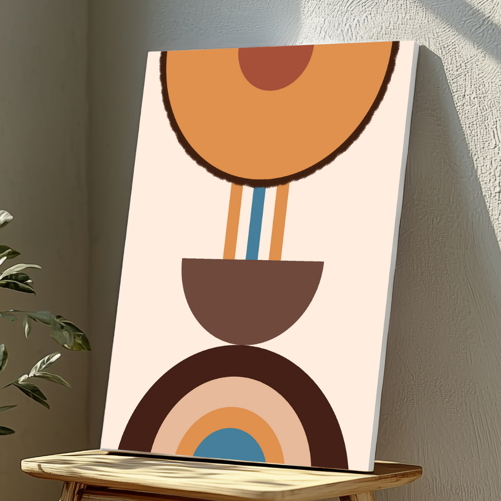 Mounted Wall Art Decor Vinyl Print - Vibrant, Elegant and Ready to Hang (A3-Size)