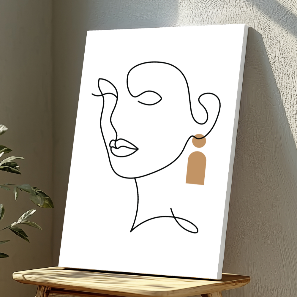 Mounted Wall Art Decor Vinyl Print - Vibrant, Elegant and Ready to Hang (A3-Size)