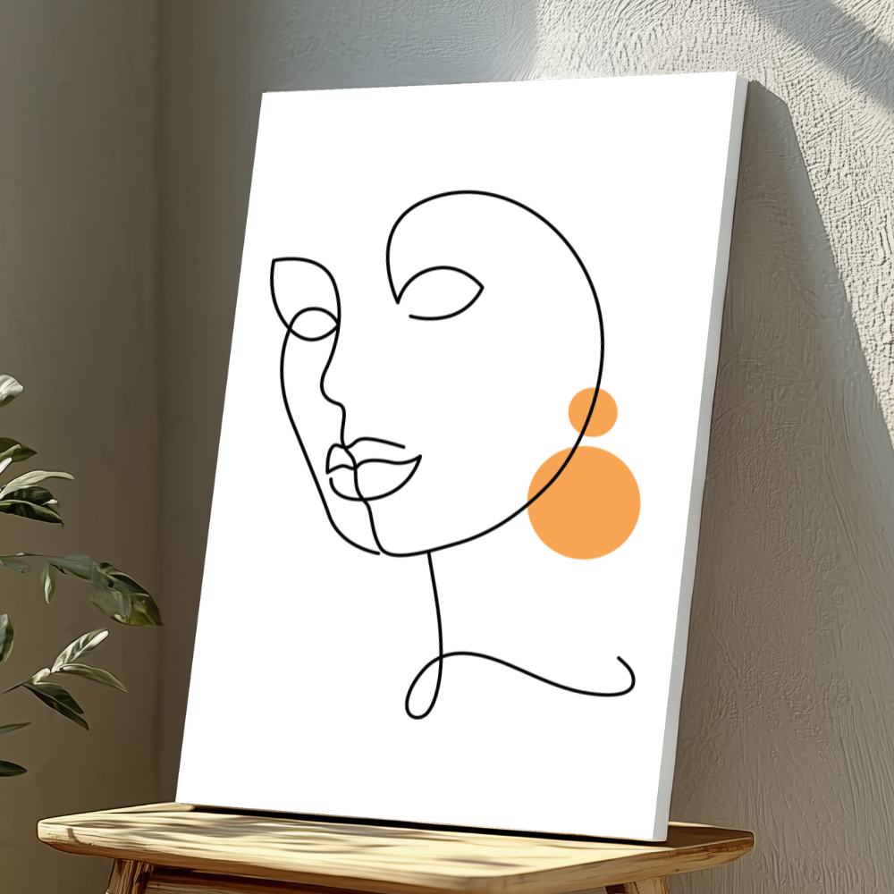 Mounted Wall Art Decor Vinyl Print - Vibrant, Elegant and Ready to Hang (A3-Size)