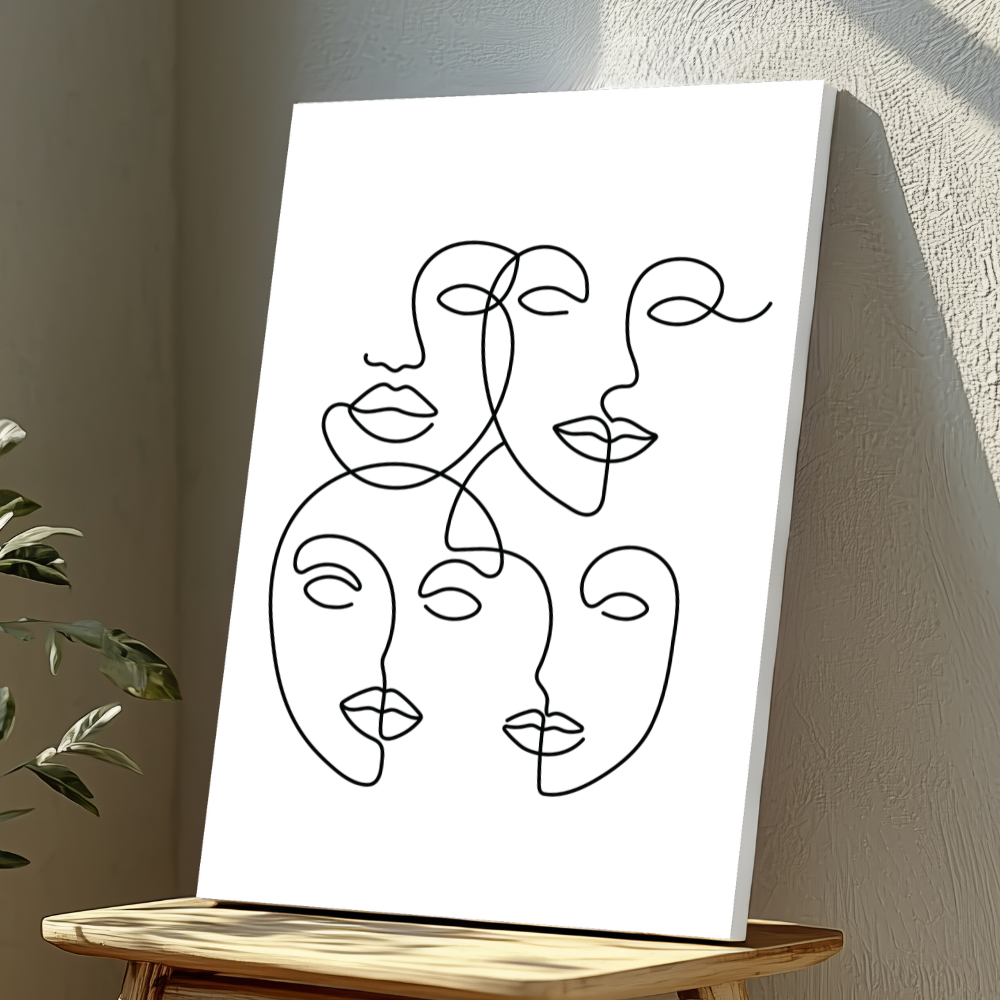Mounted Wall Art Decor Vinyl Print - Vibrant, Elegant and Ready to Hang (A3-Size)