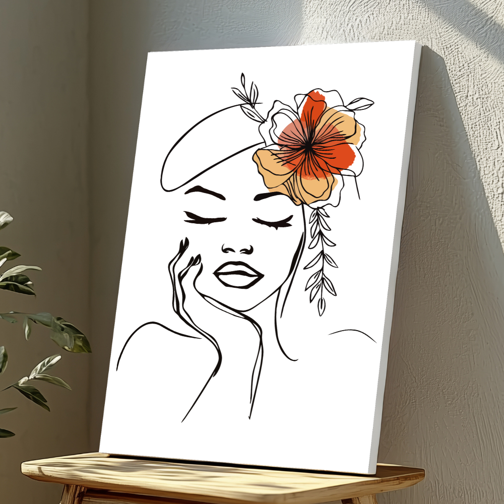 Mounted Wall Art Decor Vinyl Print - Vibrant, Elegant and Ready to Hang (A3-Size)