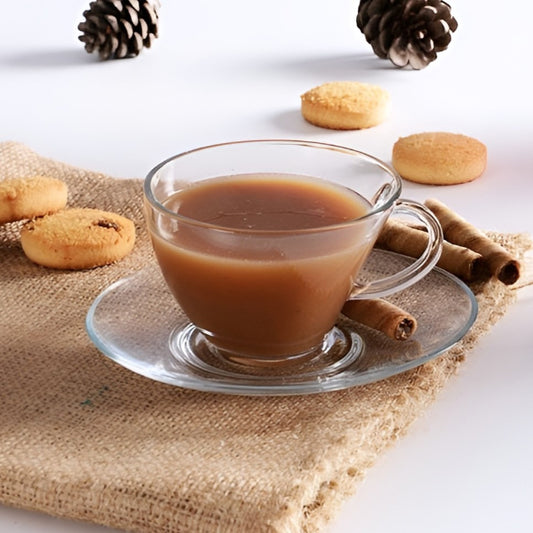 12 Piece Turkish Teacups with Handles and Saucer Set