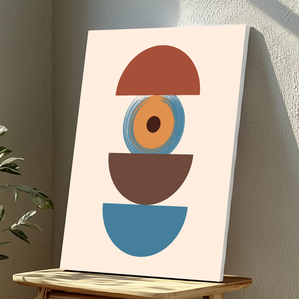 Mounted Wall Art Decor Vinyl Print - Vibrant, Elegant and Ready to Hang (A3-Size)