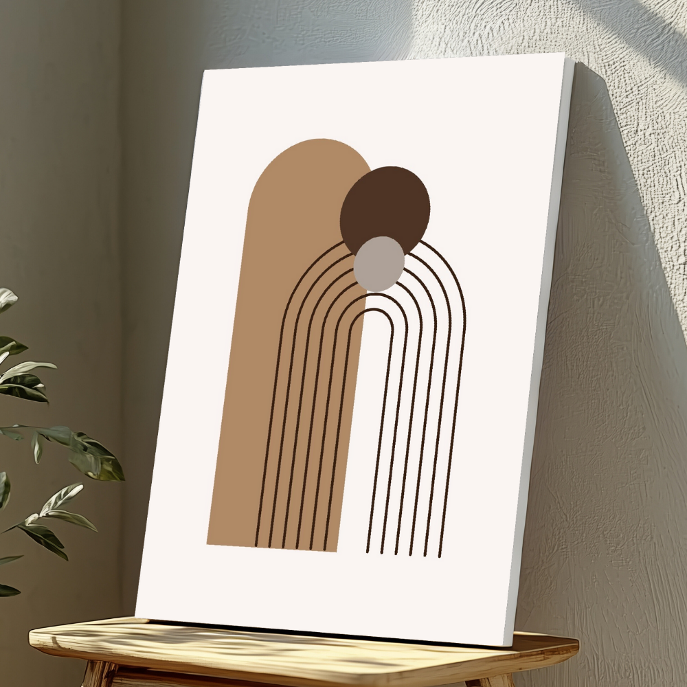 Mounted Wall Art Decor Vinyl Print - Vibrant, Elegant and Ready to Hang (A3-Size)