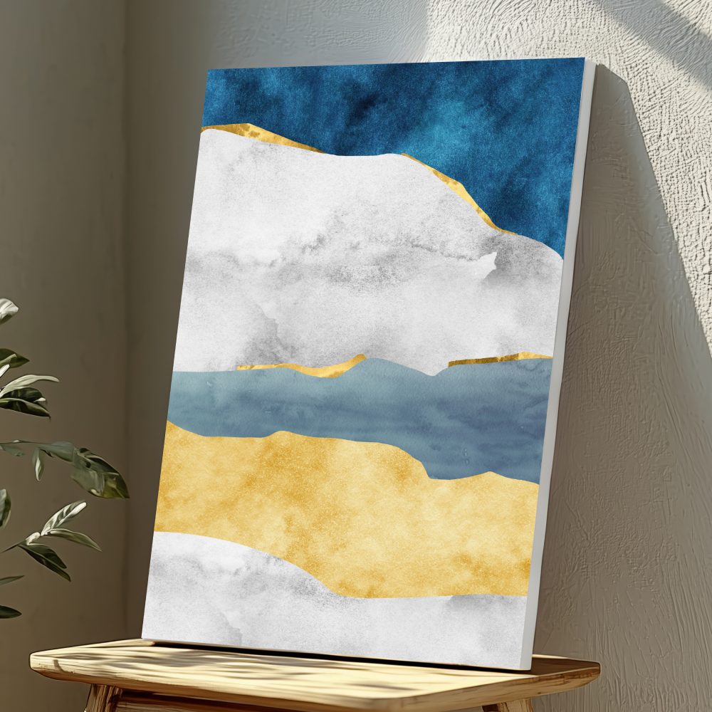 Mounted Wall Art Decor Vinyl Print - Vibrant, Elegant and Ready to Hang (A3-Size)