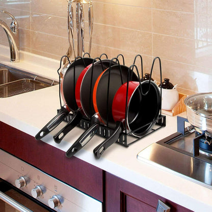 5-Tier Metal Space-Saving Kitchen Storage Organizer Rack
