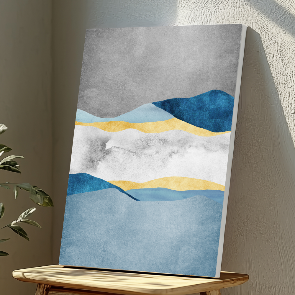Mounted Wall Art Decor Vinyl Print - Vibrant, Elegant and Ready to Hang (A3-Size)