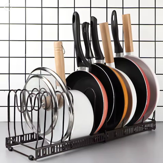 7-Tier Metal Space-Saving Kitchen Storage Organizer Rack – RUS eCom SA