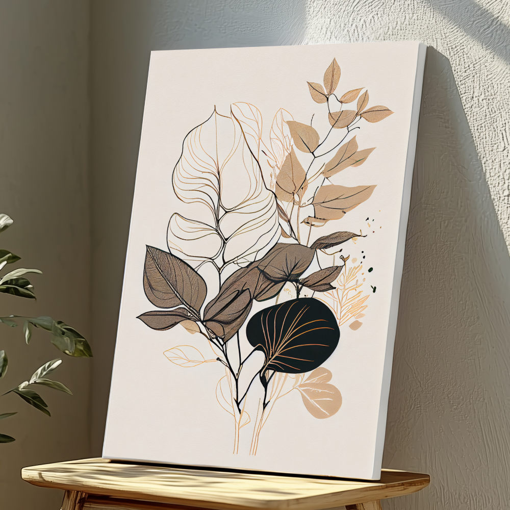 Mounted Wall Art Decor Vinyl Print - Vibrant, Elegant and Ready to Hang (A3-Size)