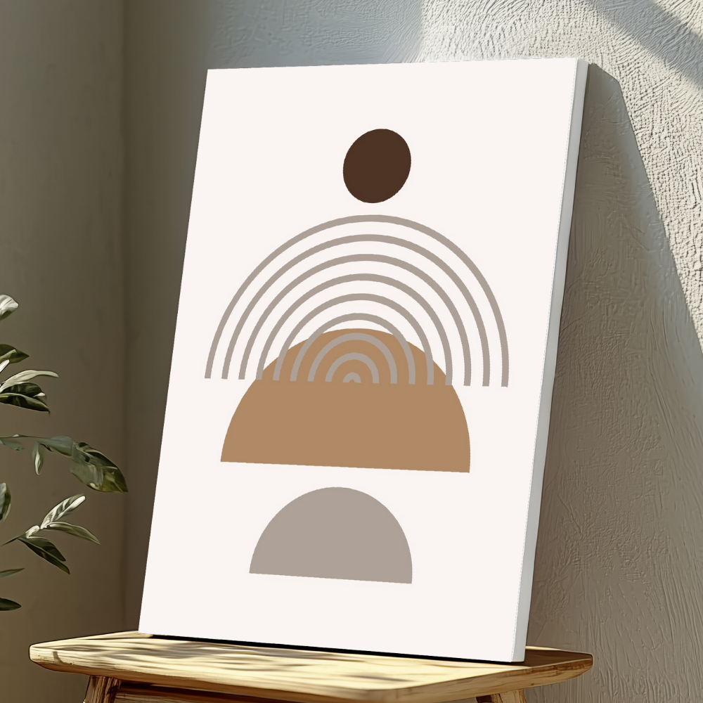 Mounted Wall Art Decor Vinyl Print - Vibrant, Elegant and Ready to Hang (A3-Size)