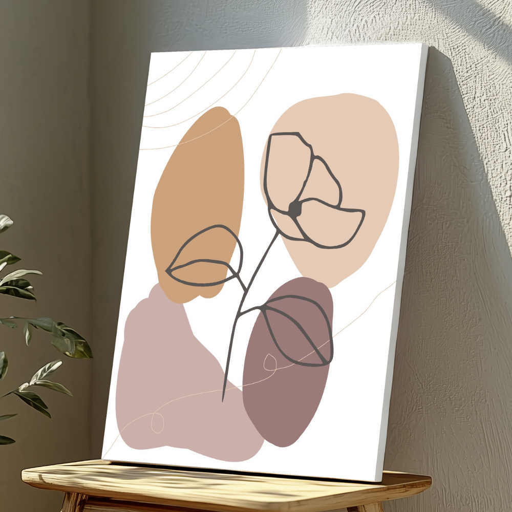 Mounted Wall Art Decor Vinyl Print - Vibrant, Elegant and Ready to Hang (A3-Size)