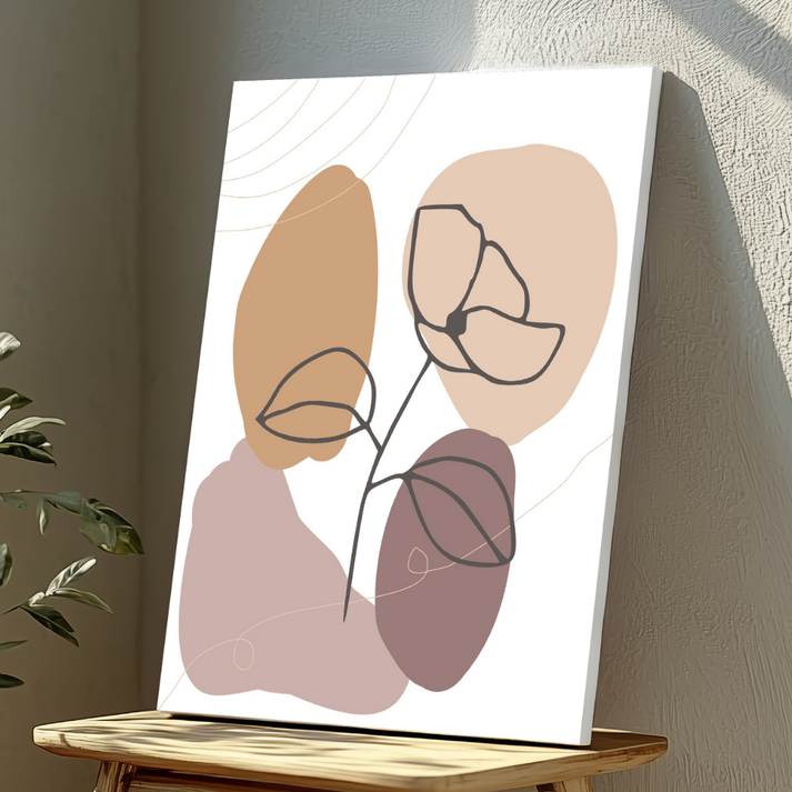 Mounted Wall Art Decor Vinyl Print - Vibrant, Elegant and Ready to Han ...