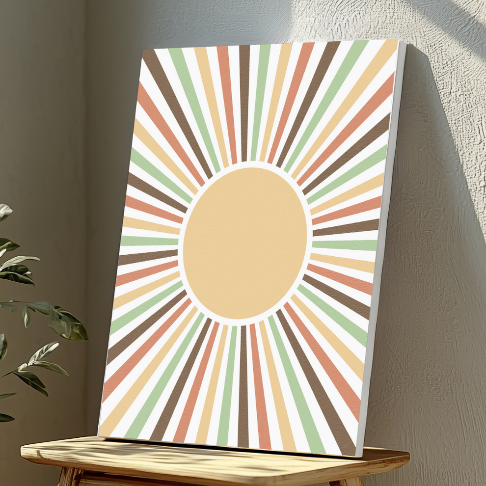 Mounted Wall Art Decor Vinyl Print - Vibrant, Elegant and Ready to Han ...