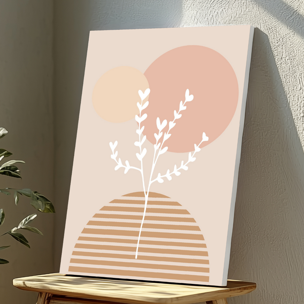 Mounted Wall Art Decor Vinyl Print - Vibrant, Elegant and Ready to Hang (A3-Size)