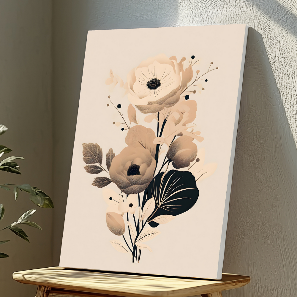 Mounted Wall Art Decor Vinyl Print - Vibrant, Elegant and Ready to Hang (A3-Size)