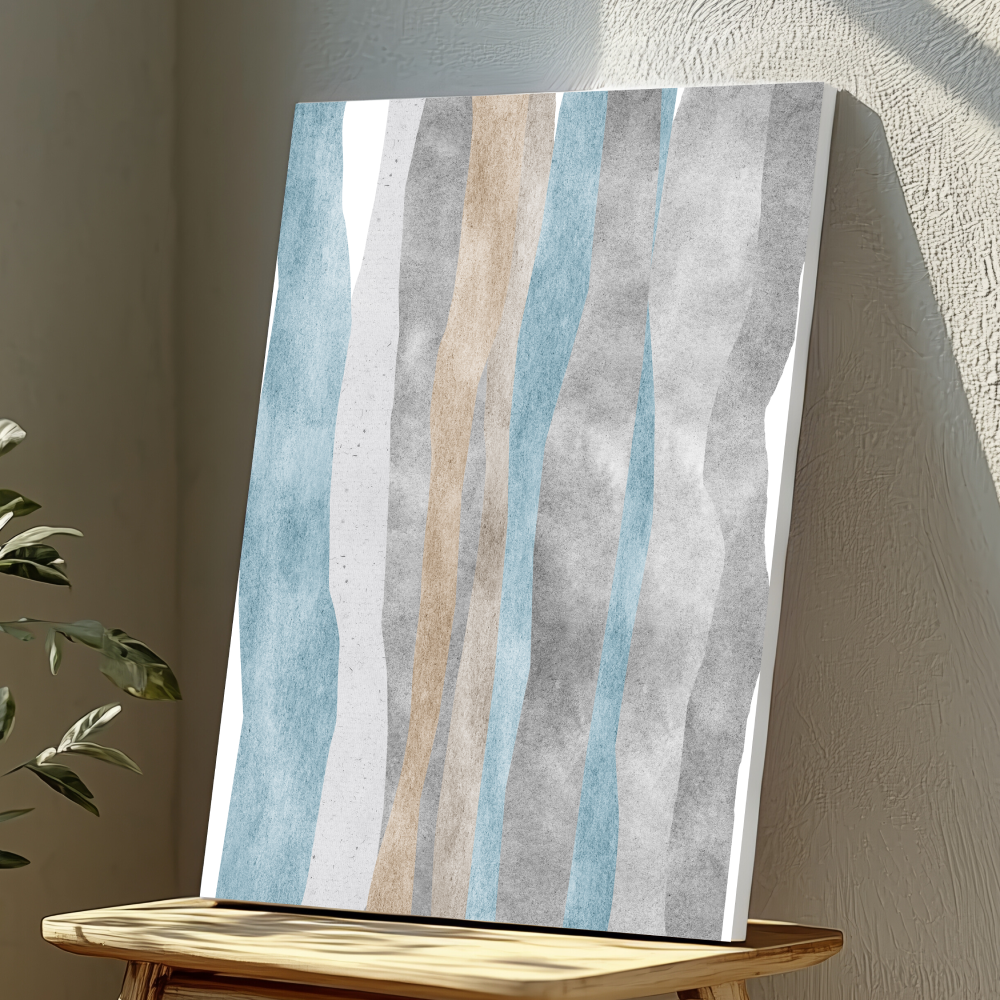 Mounted Wall Art Decor Vinyl Print - Vibrant, Elegant and Ready to Hang (A3-Size)