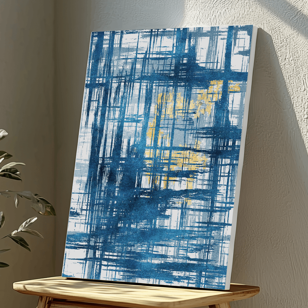 Mounted Wall Art Decor Vinyl Print - Vibrant, Elegant and Ready to Hang (A3-Size)