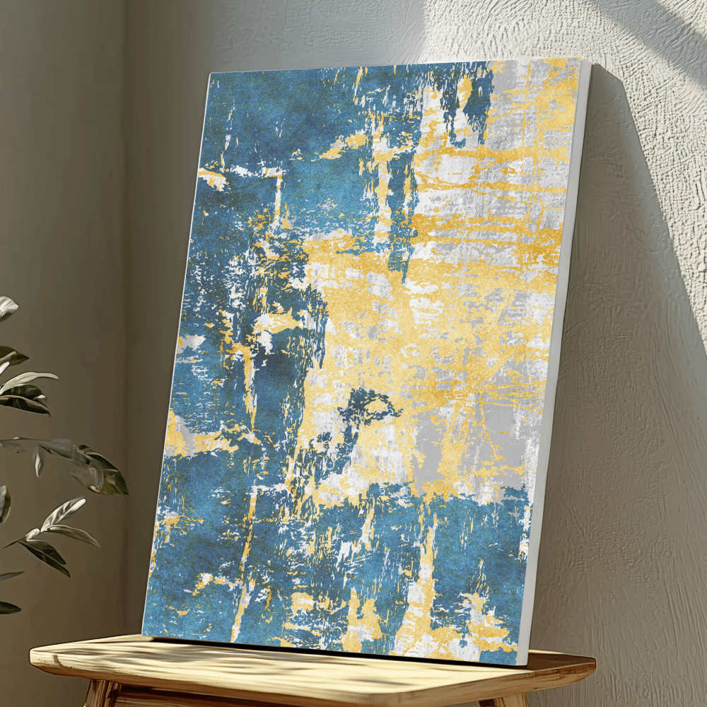 Mounted Wall Art Decor Vinyl Print - Vibrant, Elegant and Ready to Hang (A3-Size)