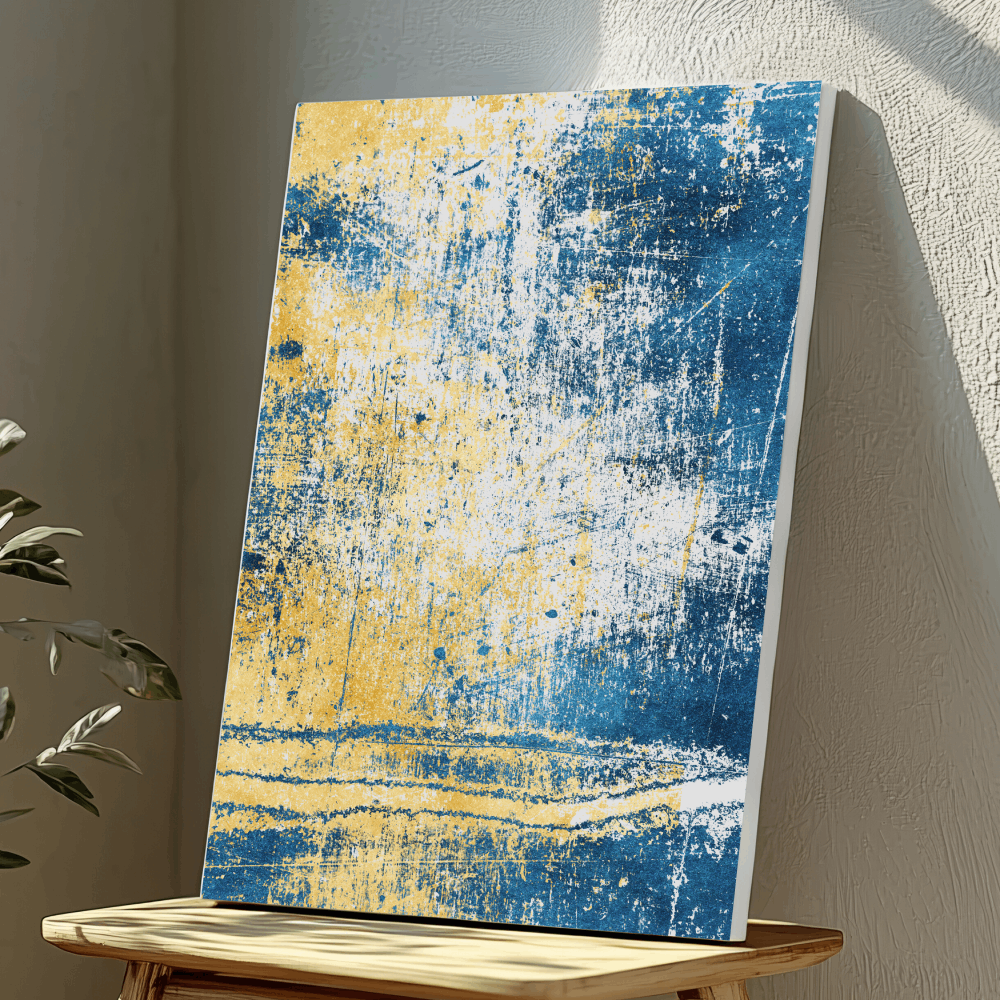 Mounted Wall Art Decor Vinyl Print - Vibrant, Elegant and Ready to Hang (A3-Size)