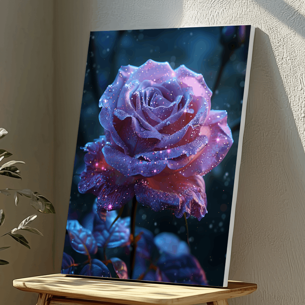 Mounted Wall Art Decor Vinyl Print - Vibrant, Elegant and Ready to Hang (A3-Size)