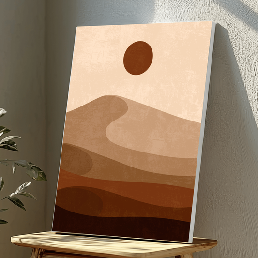 Mounted Wall Art Decor Vinyl Print - Vibrant, Elegant and Ready to Hang (A3-Size)