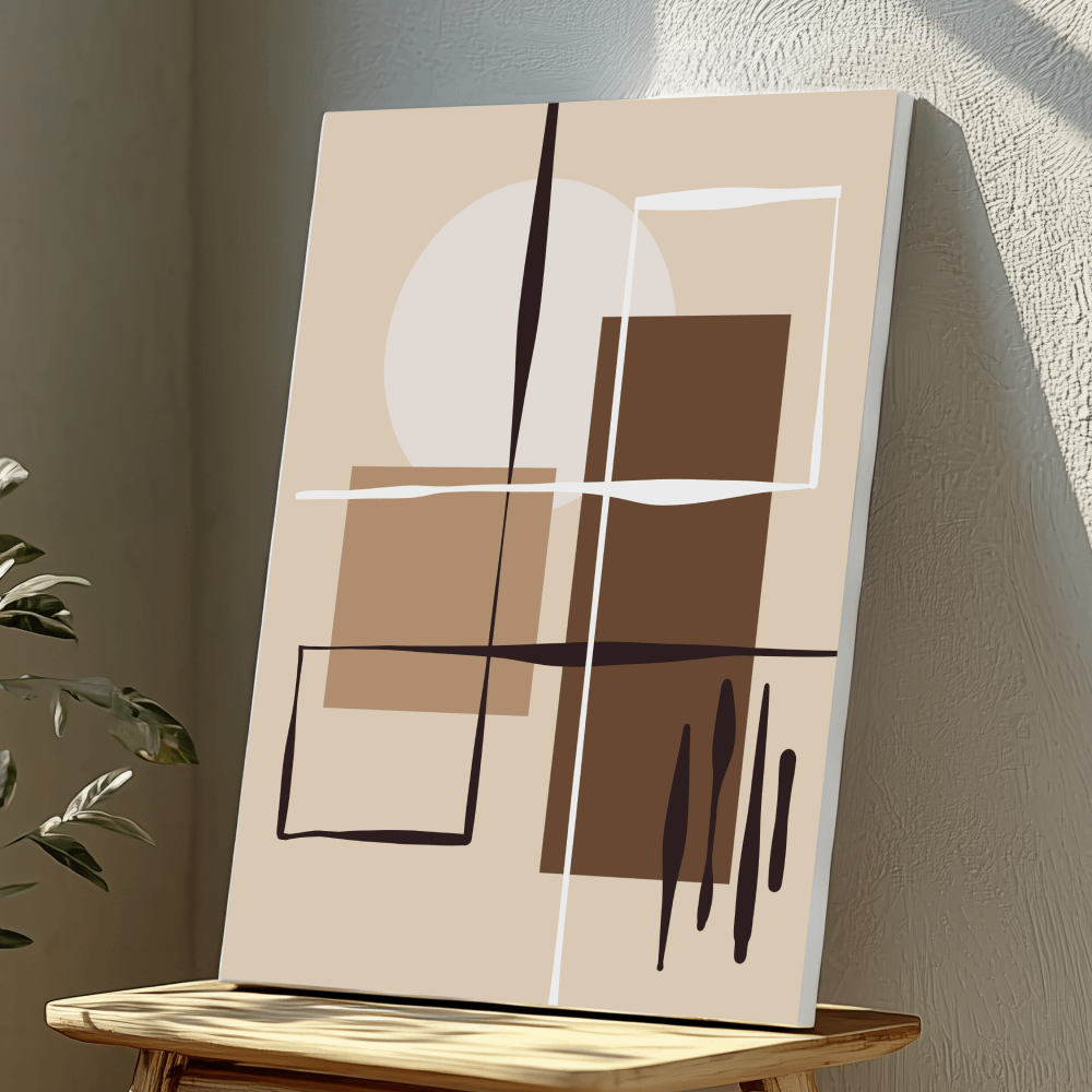 Mounted Wall Art Decor Vinyl Print - Vibrant, Elegant and Ready to Hang (A3-Size)