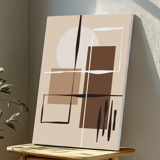 Mounted Wall Art Decor Vinyl Print - Vibrant, Elegant and Ready to Hang (A3-Size)