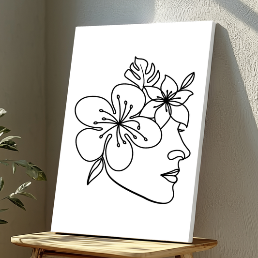 Mounted Wall Art Decor Vinyl Print - Vibrant, Elegant and Ready to Hang (A3-Size)