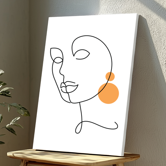 Mounted Wall Art Decor Vinyl Print - Vibrant, Elegant and Ready to Hang (A3-Size)