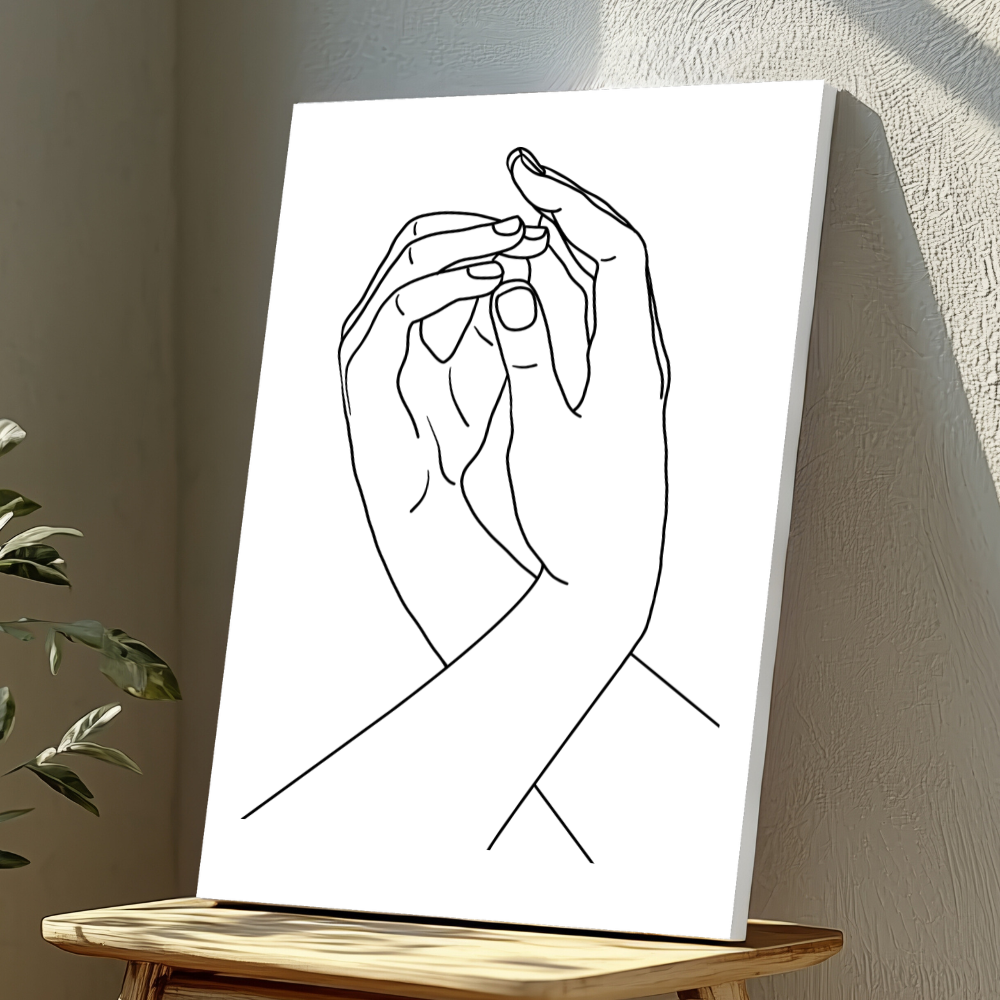 Mounted Wall Art Decor Vinyl Print - Vibrant, Elegant and Ready to Hang (A3-Size)