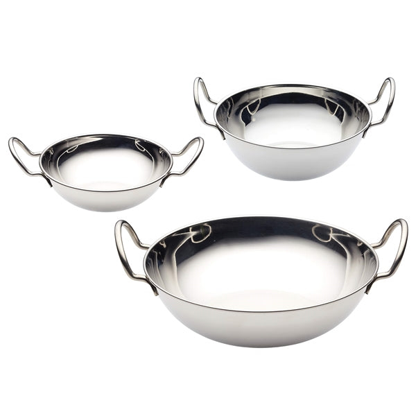 Stainless Steel 23cm Serving Bowl with Handles