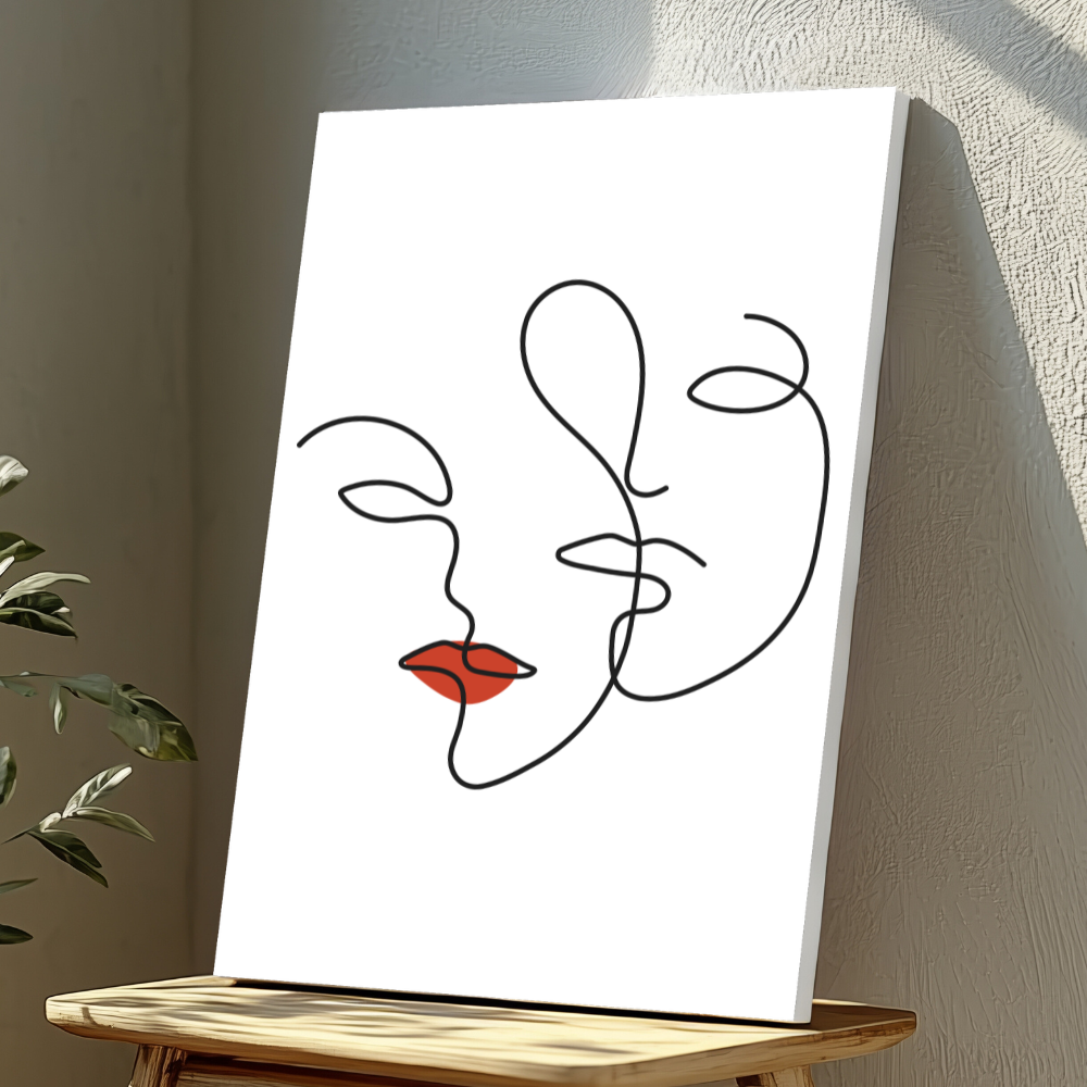 Mounted Wall Art Decor Vinyl Print - Vibrant, Elegant and Ready to Hang (A3-Size)