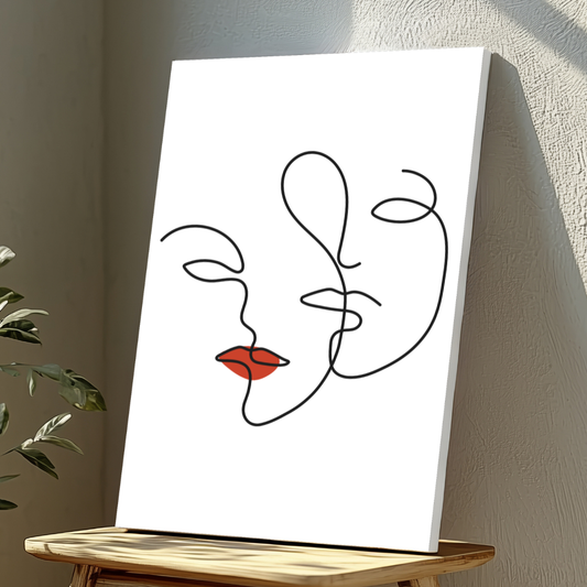 Mounted Wall Art Decor Vinyl Print - Vibrant, Elegant and Ready to Hang (A3-Size)