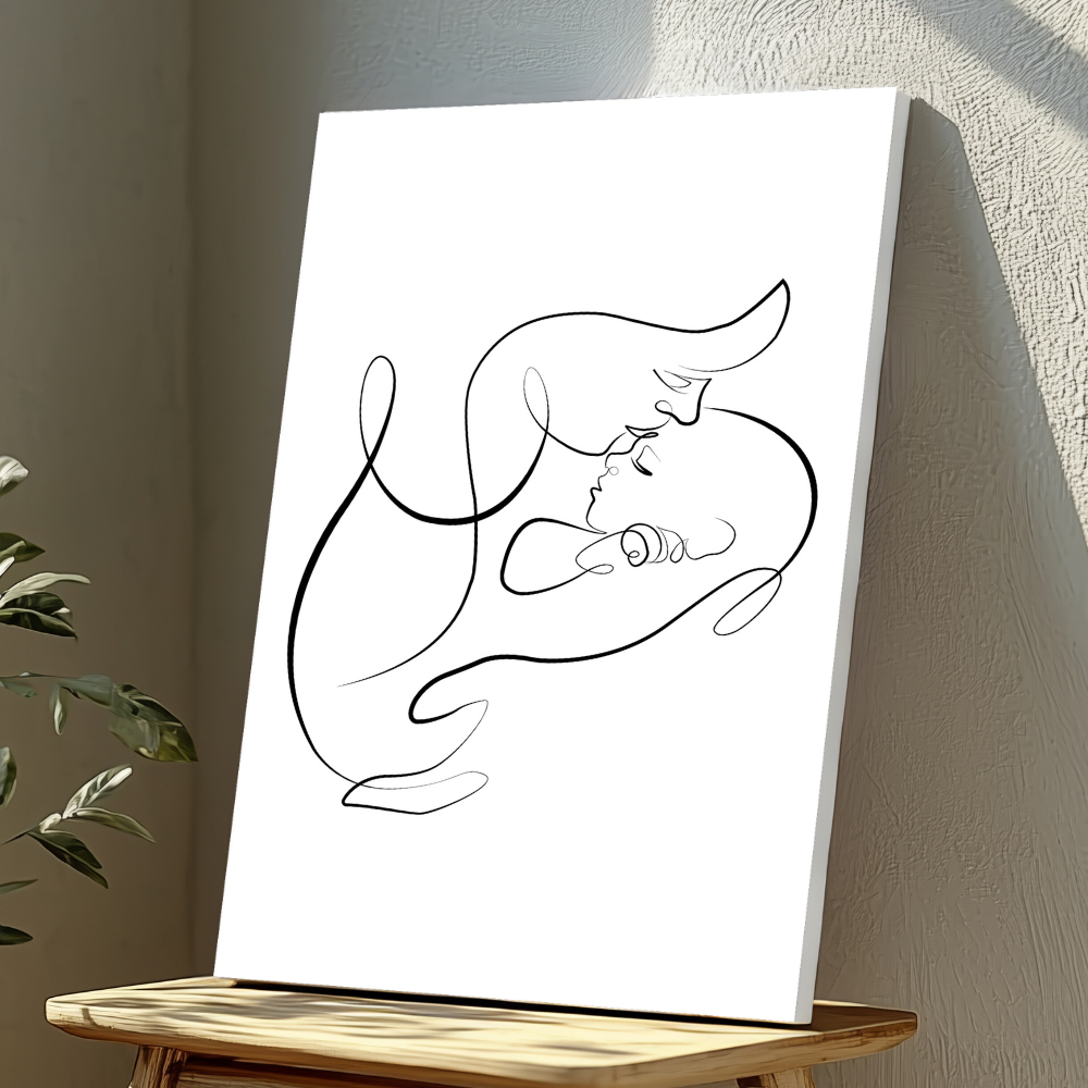 Mounted Wall Art Decor Vinyl Print - Vibrant, Elegant and Ready to Hang (A3-Size)