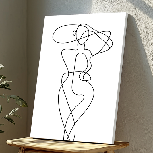 Mounted Wall Art Decor Vinyl Print - Vibrant, Elegant and Ready to Hang (A3-Size)